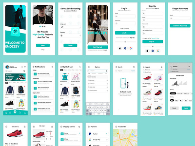 E commerce store mobile app