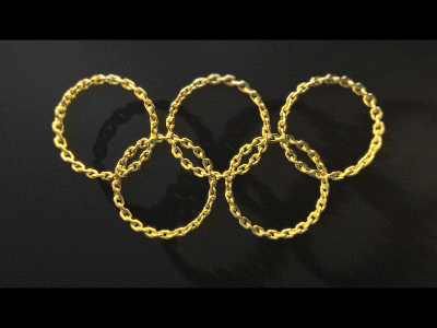 “Putin PWN!” - GSG 5 Second Project {Olympic Gold} c4d design gold motion olympics putin russia sochi sochi2014 vladimir winter