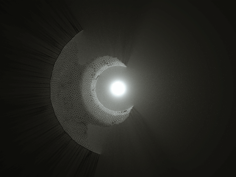 Pilot light. 3d 4d c4d cinema houdini minimal monotone octane tagging is boring