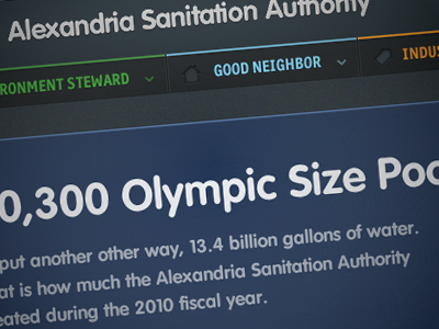 Alexandria Sanitation Authority web website