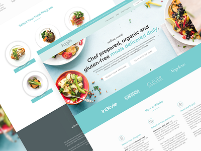 Kooshi Gourmet | Landing Page 🥗