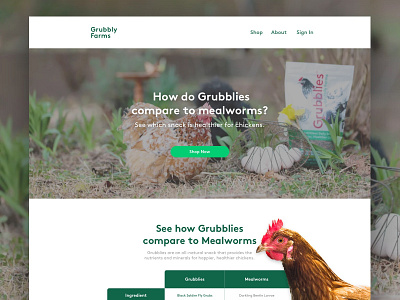 GrubblyFarms | Landing Page 🐓