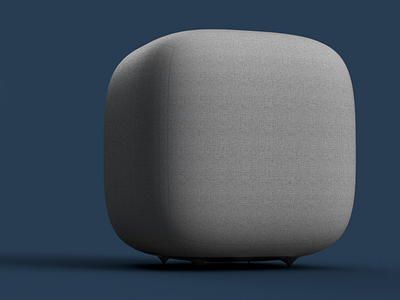 Desktop Speaker beautiful clean minimal peethein speaker super ellipse