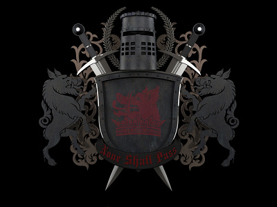 The Coat of Arms of the Black Knight