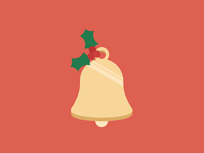 Christmas Bell animation animation after effects carol christmas design holiday illustration motion graphics winter xmas