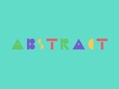 Abstract Title Card animation animation after effects illustration motion graphics shapes title title card