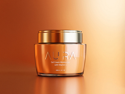 AURA Skincare Brand Identity Design