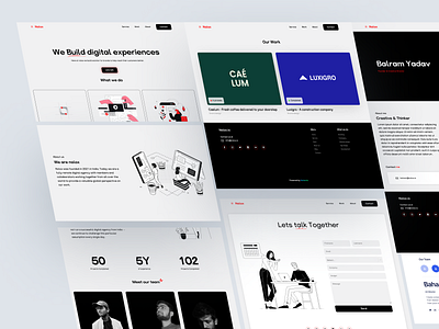 Nolox : website Design ui