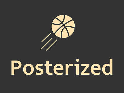 Posterized design graphic design illustration logo minimalistic