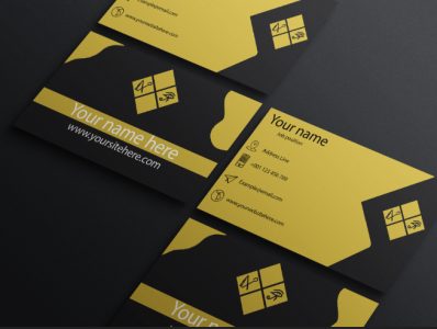 Egyptian style business card business card card design graphic design