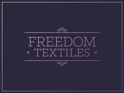 Freedom Textiles – Draft branding textiles freedom key lock logo thai thailand