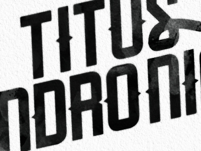 Titus Andronicus.