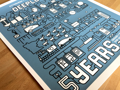 Deeplocal 5 Year Poster