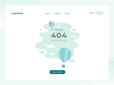 404 Page Not Found 404 animation app branding design designer graphic design illustration logo typography ui ux vector web