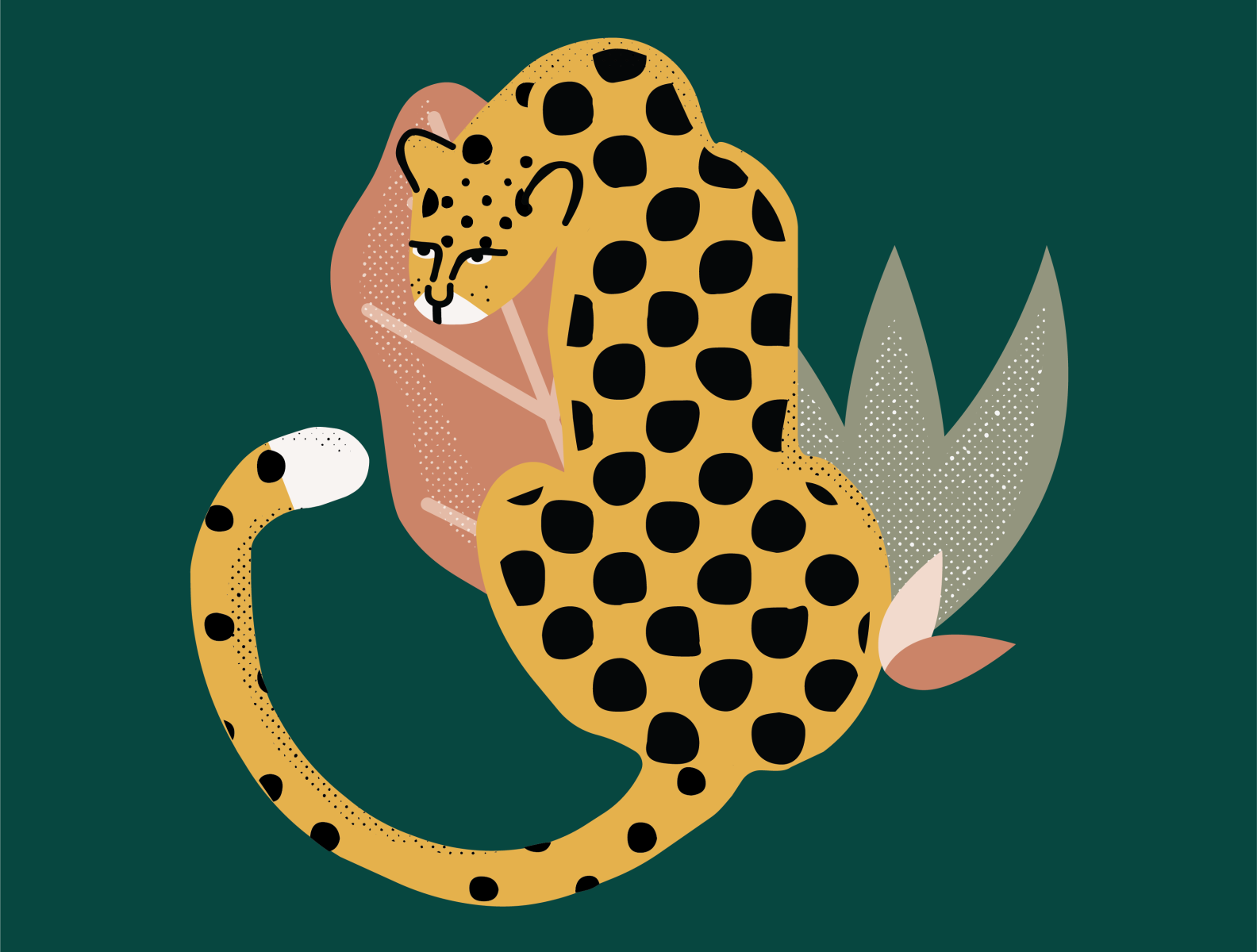 jungle cat by KeriAnne Love Vereen on Dribbble