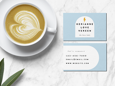 boss lady business cards