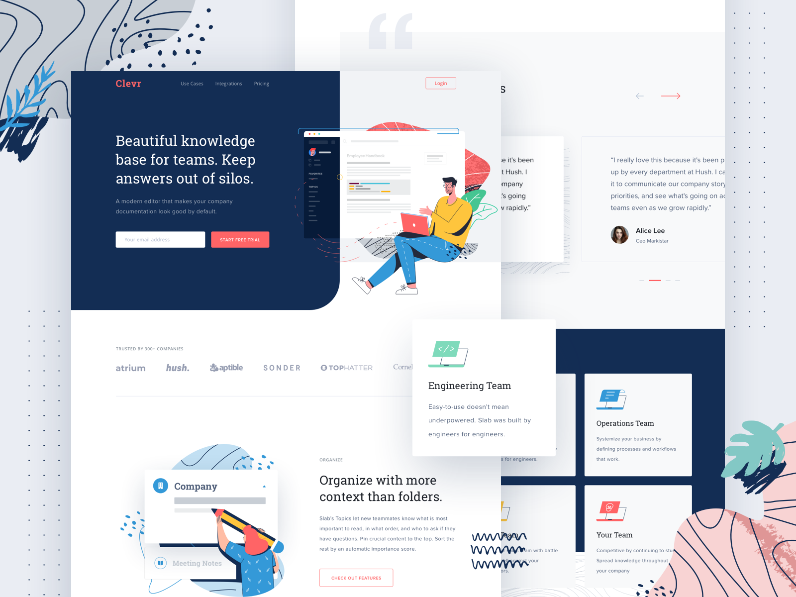 Exploration Landing Page Illustration by hamam zai for Omnicreativora ...