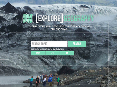 Explore geography mountains website wordpress