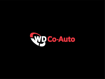 WD Co-Auto Logo auto automotive branding cars dealer dealership design graphic design logo logotype service wordmark