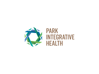Park Integrative Health Logo branding clinic design graphic design health health care logo logotype massage mental health nutrition wellness wordmark
