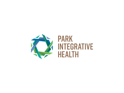 Park Integrative Health Logo branding clinic design graphic design health health care logo logotype massage mental health nutrition wellness wordmark