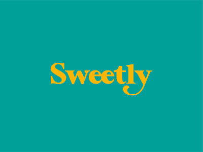Sweetly Logo branding design graphic design home logo real estate wordmark