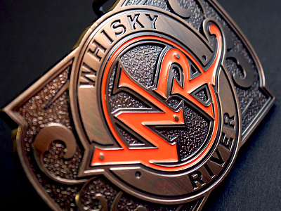 Whisky River Belt Buckle belt buckle whisky river