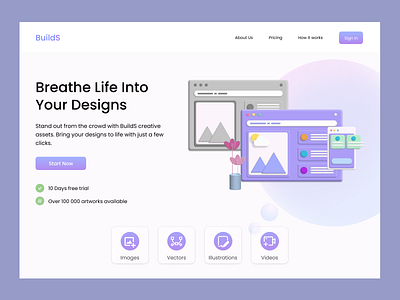 Website Design - Landing Page