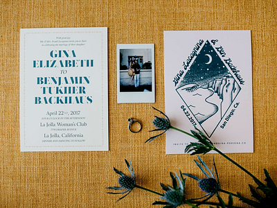 Print Materials for a Beach Wedding