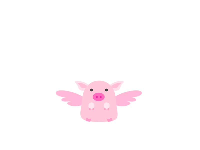 Flying Pig animation