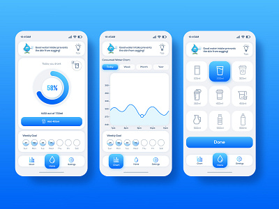 Water Drink UIUX