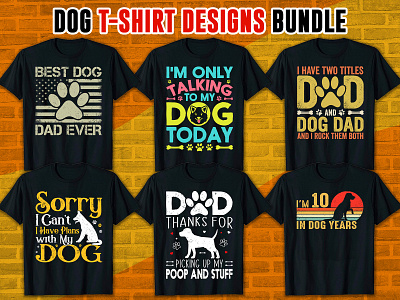 Dog t-shirt design animals pet print on demand t shirt designs