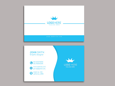 corporate business card design