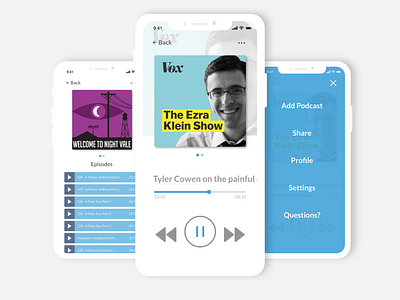 Podcast App Mock-Up The Sequel to The Sequel