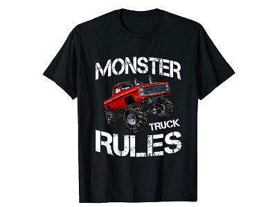 This is My Monster Truck T-Shirt Design branding bundle t shirt coustom t shirt design graphic design illustration logo monster truck t shirt design tshirt design ui