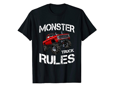 This is My Monster Truck T-Shirt Design