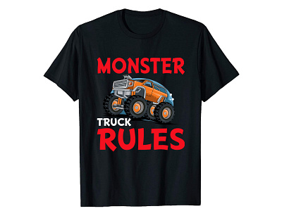 This is My Monster Truck T-Shirt Design