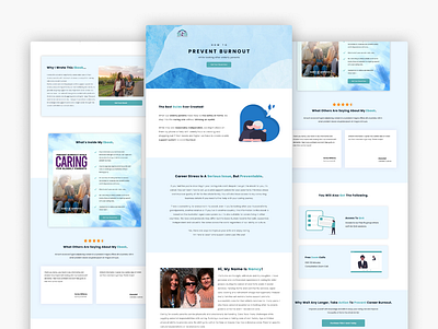 Minimal sales page re-design design funnel landing page sales funnel sales page ui webdesign website website design