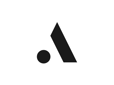 Logo for Arthur Derksen a branding identity letter logotype minimal shape type