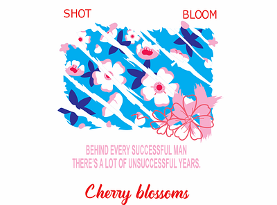 Cherry Blossom picture graphic design