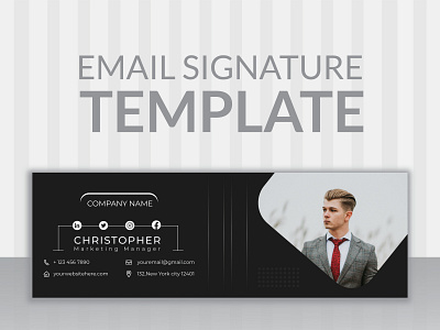 Corporate Email Signature Template