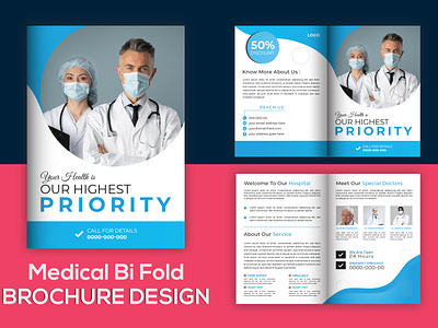 Medical Healthcare Bi Fold Brochure