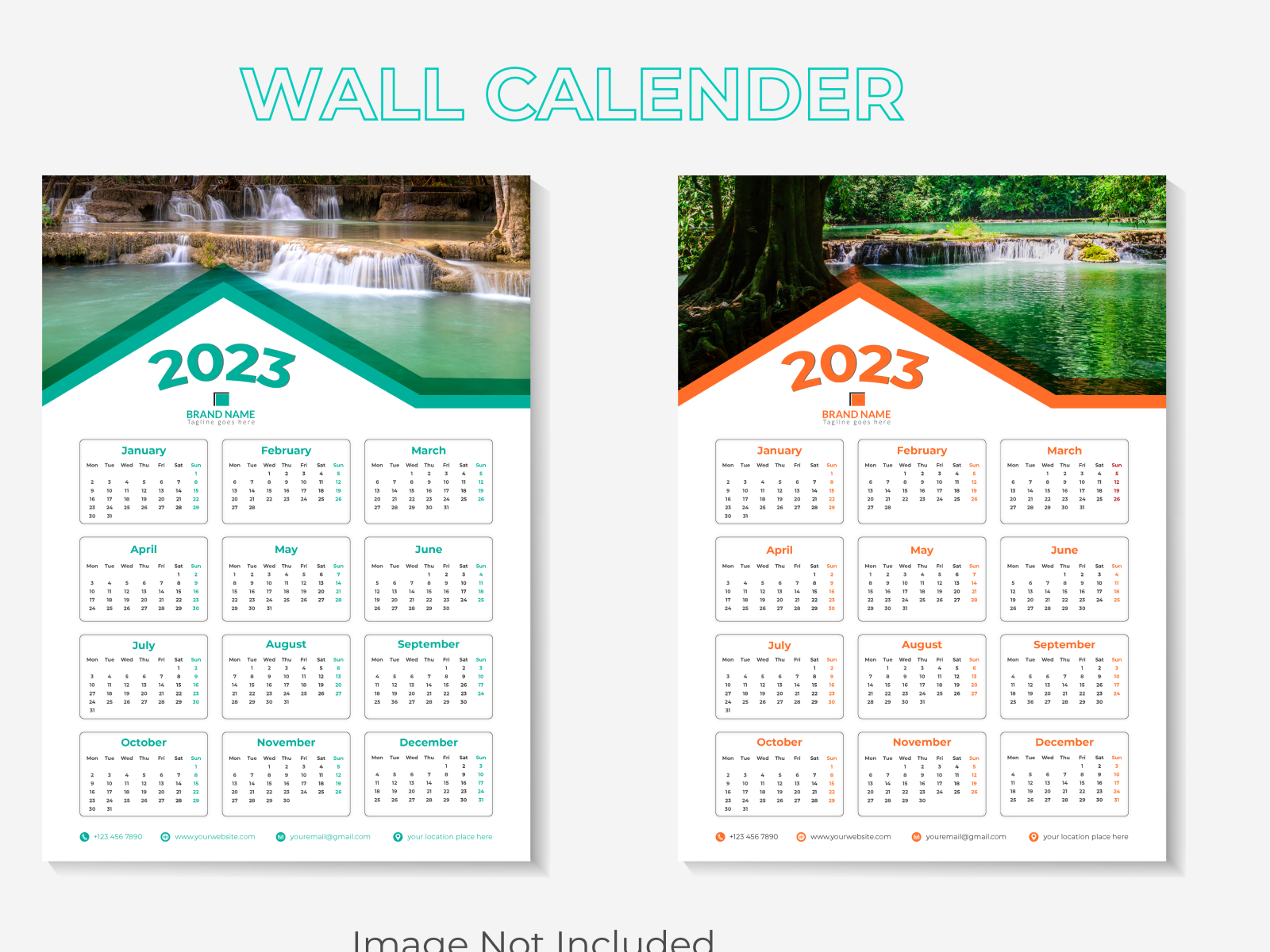 New Year Calendar designs, themes, templates and downloadable graphic  elements on Dribbble