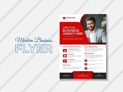 Corporate Business Flyer Template Design