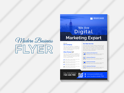 Corporate Business Flyer Template Design