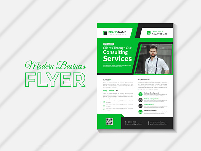 Corporate Business Flyer Template Design