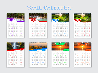 2023 print ready wall calendar bundle