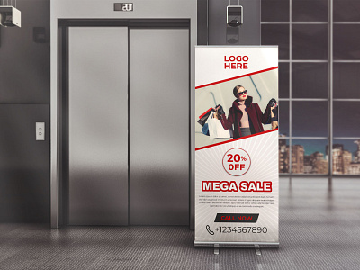 Fashion Mega Sale Advertising Roll up Banner advertising banner banner ads banner designer best banner billboard exhibition fashion banner graphic design mega sale banner modeling banner pull up retractable banner roll up banner roller banner sale banner shop banner signage design spa banner trade show banner x banner