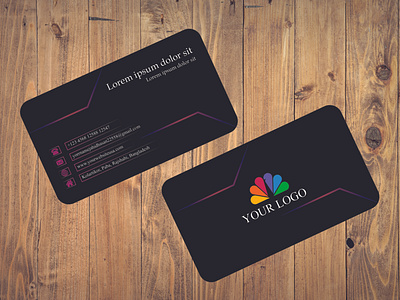 Business Card business card business card design business card design online graphic design modern business card