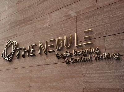 Logo Designed For The Nebule 3d branding graphic design logo